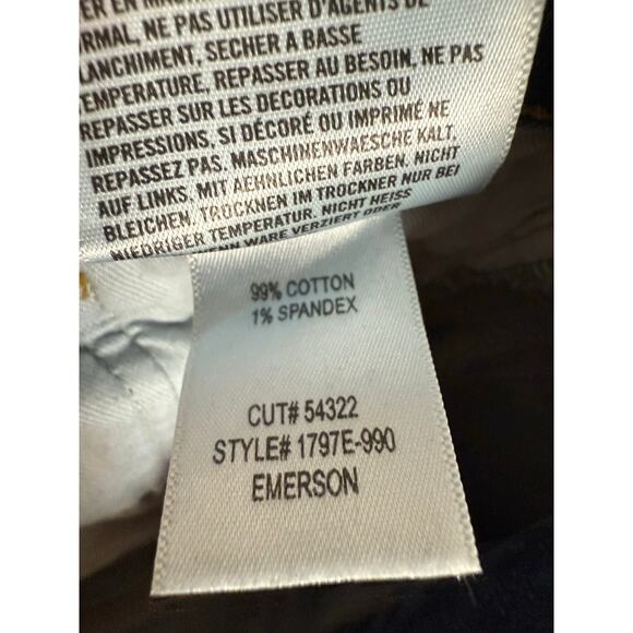 Citizens of Humanity Emerson Slim Fit Distressed Blue Denim Boyfriend Jeans 27 - Picture 13 of 14